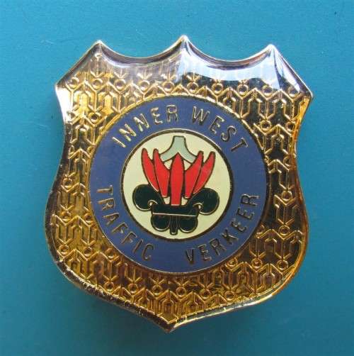 INNER WEST TRAFFIC - LARGE - VERKEER BADGE