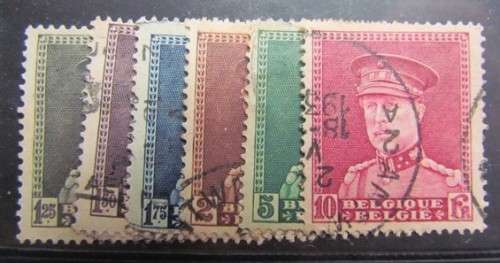 1931-32  Denmark High Values Used - Catalogue Value R200.00