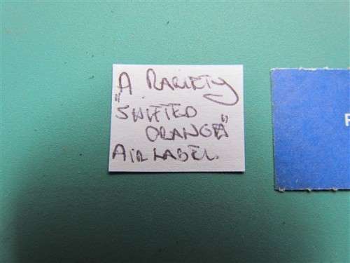 Airmail Stamp Error ***A True Rarity*** Orange Printing Shift