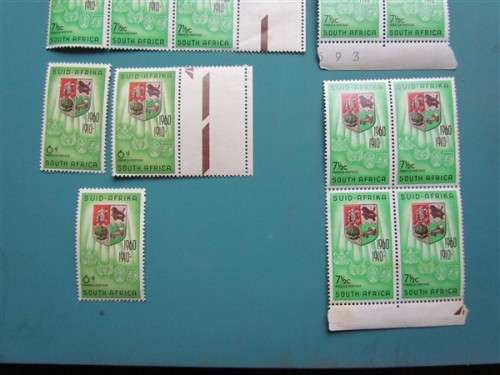 41 x SA Union + RSA Blocks + Single Stamps - See All the Pics