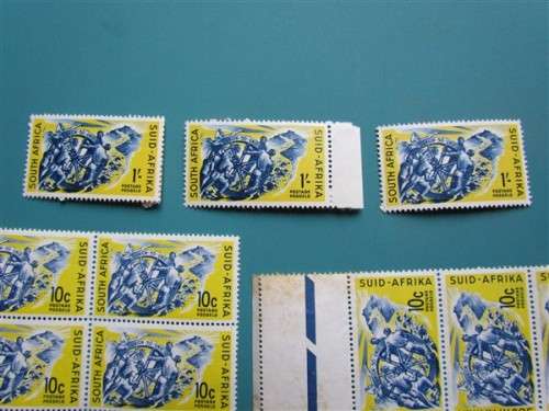 41 x SA Union + RSA Blocks + Single Stamps - See All the Pics