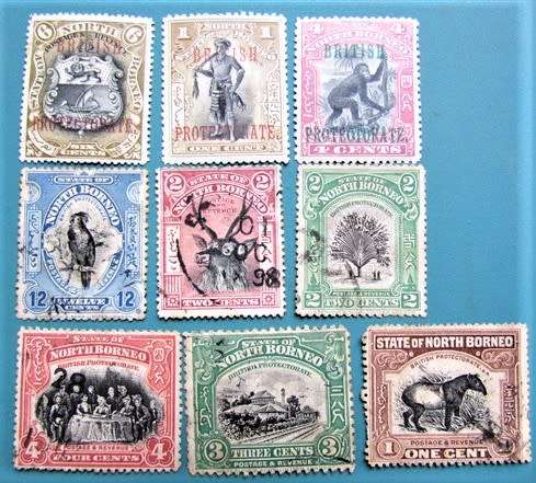 North Borneo Lot Cat.Value = R440.00
