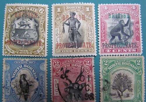 North Borneo Lot Cat.Value = R440.00