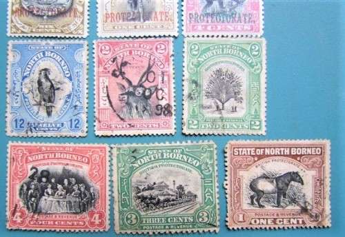 North Borneo Lot Cat.Value = R440.00