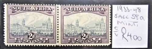 1933-48 SA Union Mint Pair SACC 58a