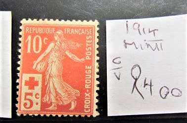 France Mint Lot 1903-38 Cat. Value  R3200