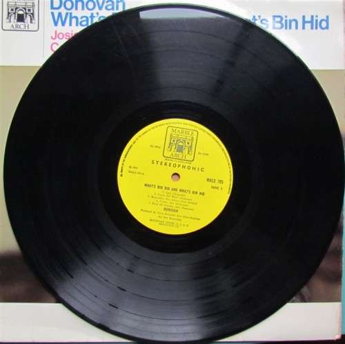 DONOVAN VINTAGE LP - WHATS BIN DID and WHATS BIN HID