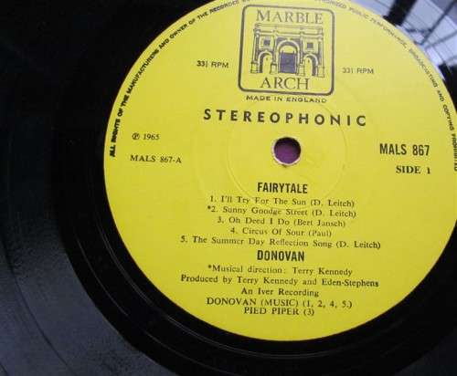 DONOVAN VINTAGE LP - FAIRYTALE