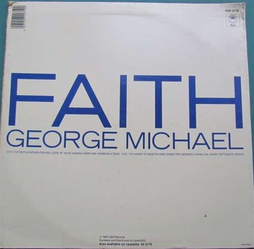GEORGE MICHAEL VINTAGE LP - FAITH