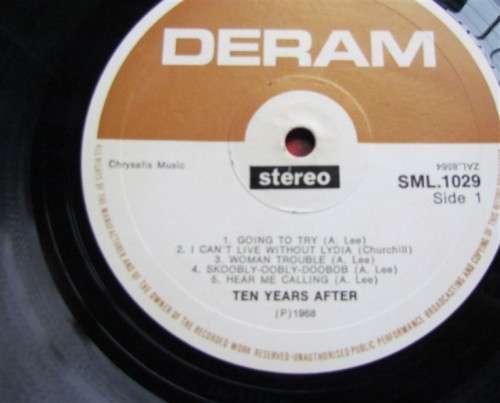 STONEHENGE VINTAGE LP - TEN YEARS AFTER **SCARCE**