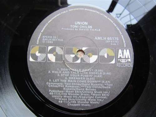 TONI CHILDS VINTAGE LP - UNION