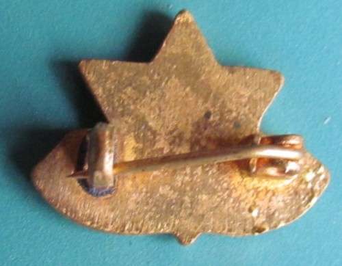 MACCASI ENAMMELED BADGE - VINTAGE