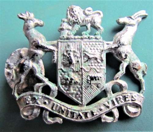 Ex Unitate Vires Cap Badge