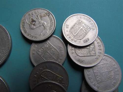 RHODESIA COIN COLLECTION - 1 BID FOR ALL
