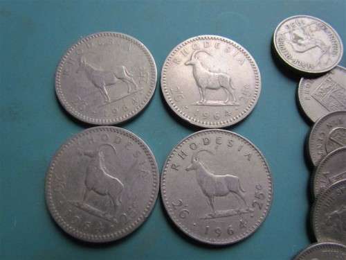RHODESIA COIN COLLECTION - 1 BID FOR ALL