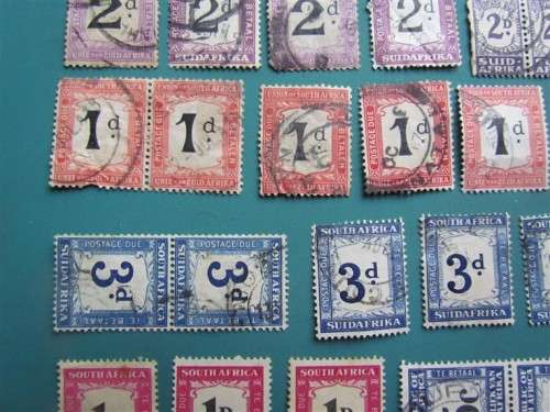 SA UNION POSTAGE DUE LOT - 1 BID