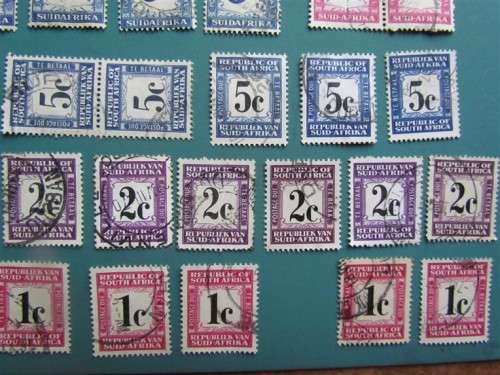 SA UNION POSTAGE DUE LOT - 1 BID