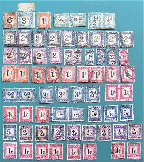 SA UNION POSTAGE DUE LOT - 1 BID