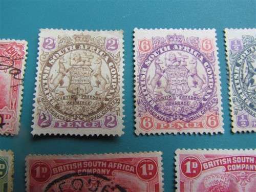BRITISH SOUTH AFRICA COMPANY LOT - 1 BID