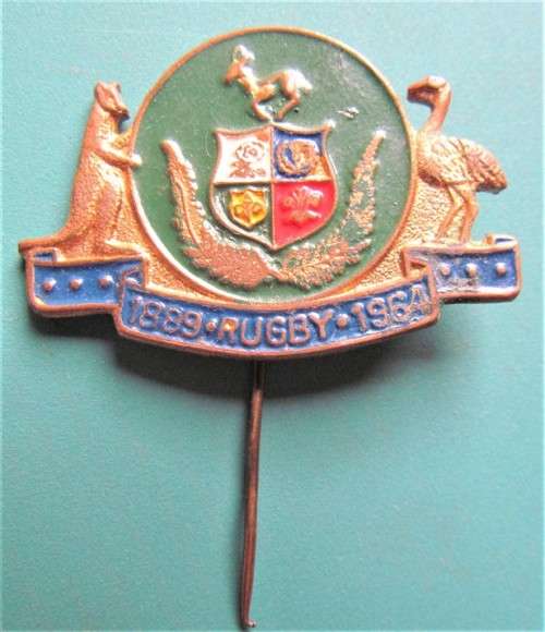 1889-1964 Vintage Springbok - Australia Rugby Badge