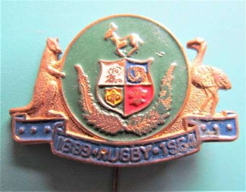 1889-1964 Vintage Springbok - Australia Rugby Badge