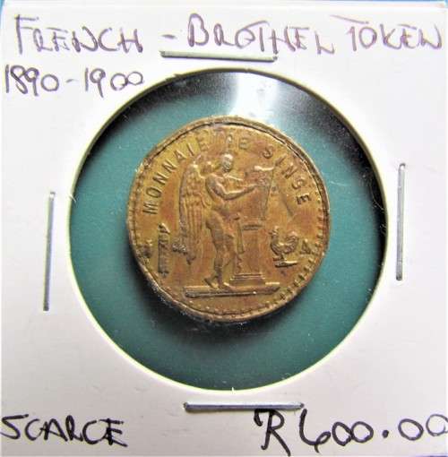 1890 - 1900 French Brothel Token **SCARCE**