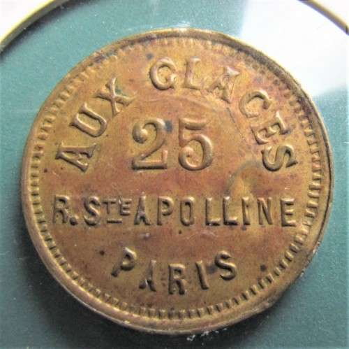 1890 - 1900 French Brothel Token **SCARCE**