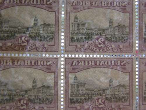 1930-45 SA Union Inverted Watermark Block SACC 44a - Value R800.00