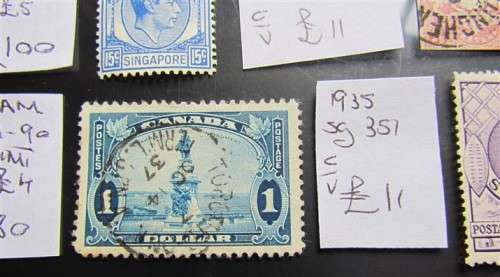 World Lot on Card - Better Stamps Lot - 1 Bid - Value = R750.00