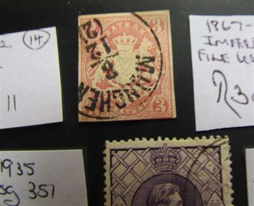 World Lot on Card - Better Stamps Lot - 1 Bid - Value = R750.00
