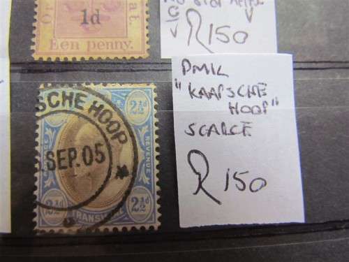 Transvaal & OFS Pre Union Assortment Value  R1160.00