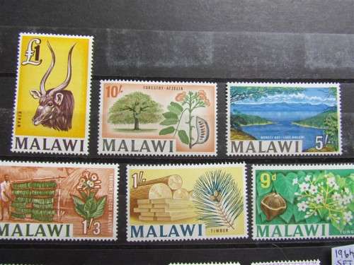 Malawi Set Mint - 1/2d to Pound - 1964-5