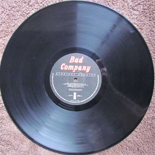 Bad Company  - Straight Shooter - Vintage Vinyl LP Record