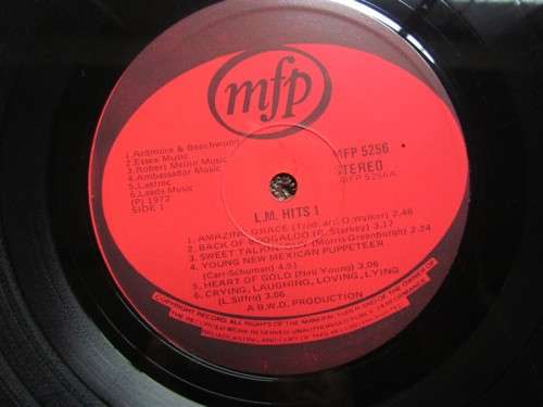 LM Hits #1 - Vintage Vinyl LP Record