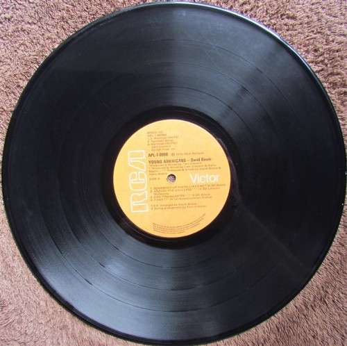 David Bowie - Young Americans - Vintage Vinyl LP Record