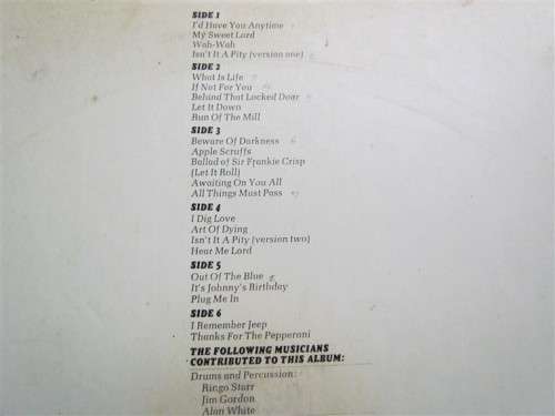 George Harrison - All things Must Pass - 3 x Vintage Vinyl LP Record in Box - Box well used & worn