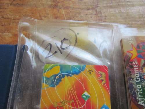 210 X VINTAGE TELEPHONE CARDS COLLECTION IN ALBUM