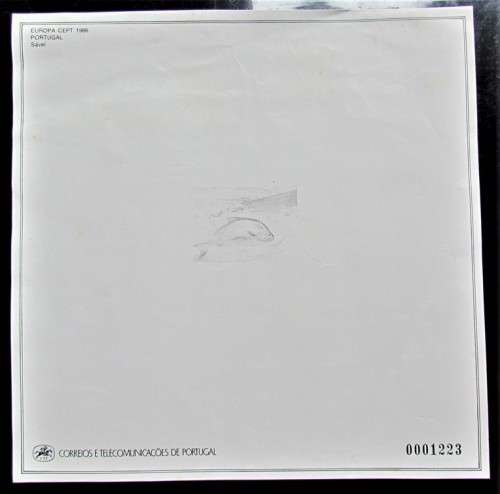 Portugal - Numbered #1226 Unfinished design for 1986 Europa Fish Stamp