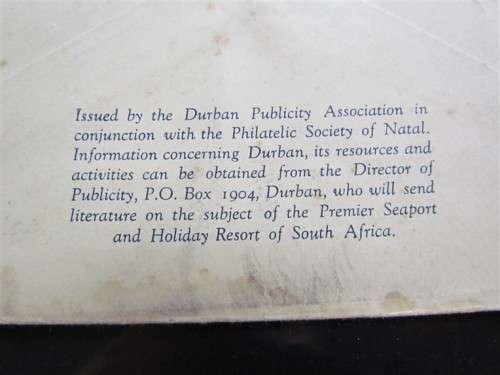 Durban Airmail Cover - Issued by DBN Publicity Assoc + Natal Philatelic Soc. via CTN