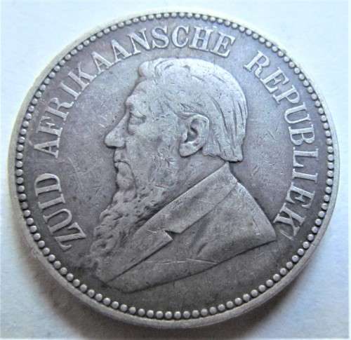 1897 ZAR 2/6 Shillings Half Crown