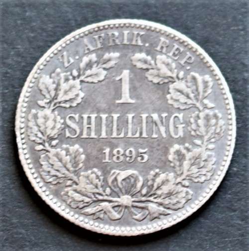 1895 ZAR 1 Shillings