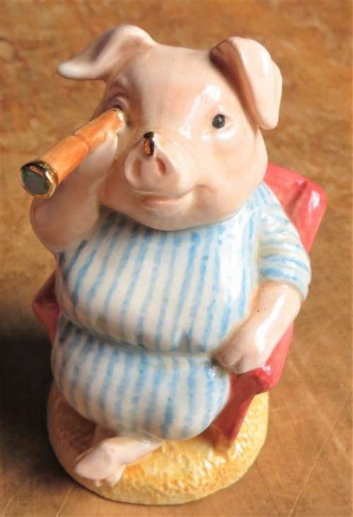 Beatrix Potter - Little Pig Robinson - Border Fine Arts - Excellent Condition