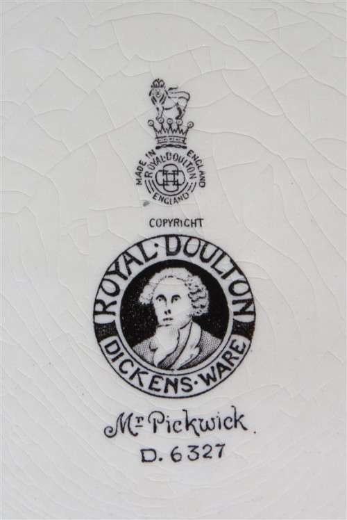 Royal Doulton - Dickens Ware - Mr Pickwick - +-220mm Plate