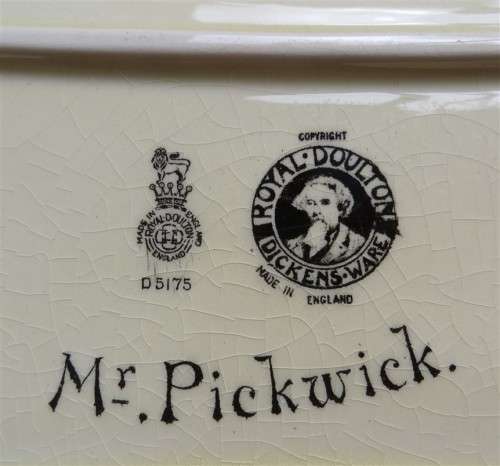 Royal Doulton - Dickens Ware - Mr Pickwick - +-220mm Plate