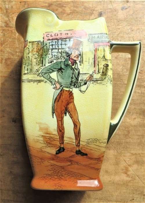 Royal Doulton - Dickens Ware - Alfred Jingle Jug 160mm High