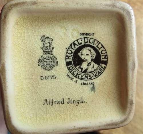 Royal Doulton - Dickens Ware - Alfred Jingle Jug 160mm High