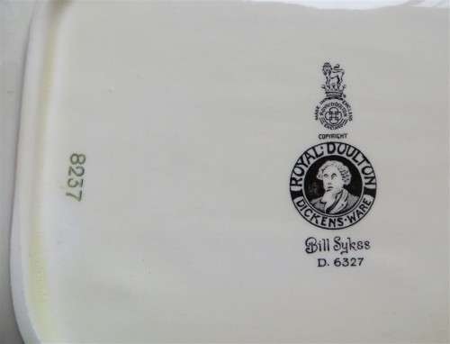 Royal Doulton - Dickens Ware - Bill Sykes +-220mm High