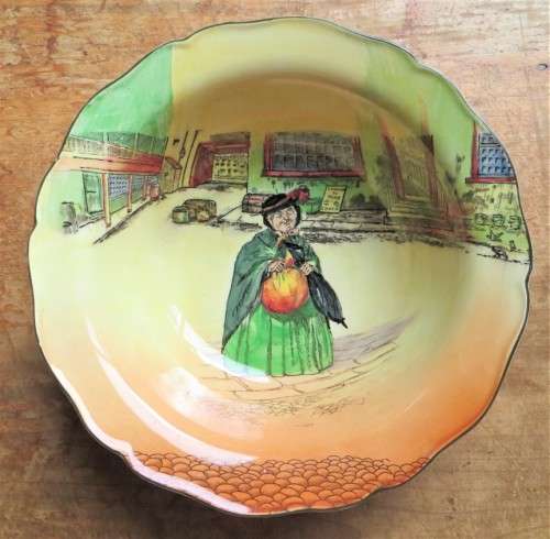 Royal Doulton - Dickens Ware - Sairey Gamp Bowl +-240mm