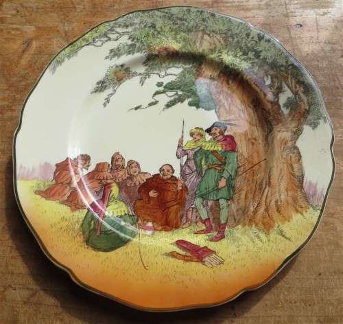 Royal Doulton - Under The Greenwood Tree Plate - +-260mm