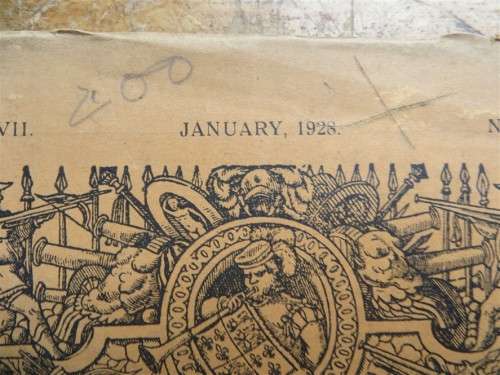 Jan 1928 Journal of the Society of Army Historical research - W.C Long & Co.